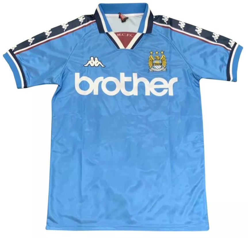 Camisa I Manchester City 1998 1999 Kappa Retro